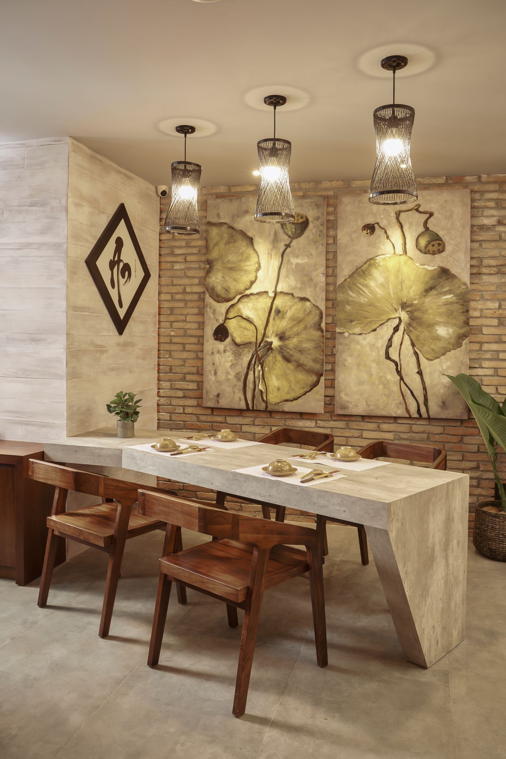 thiết kế và thi công nhà hàng chay, không gian ăn uống thiết kế và thi công nhà hàng chay, không gian ăn uống