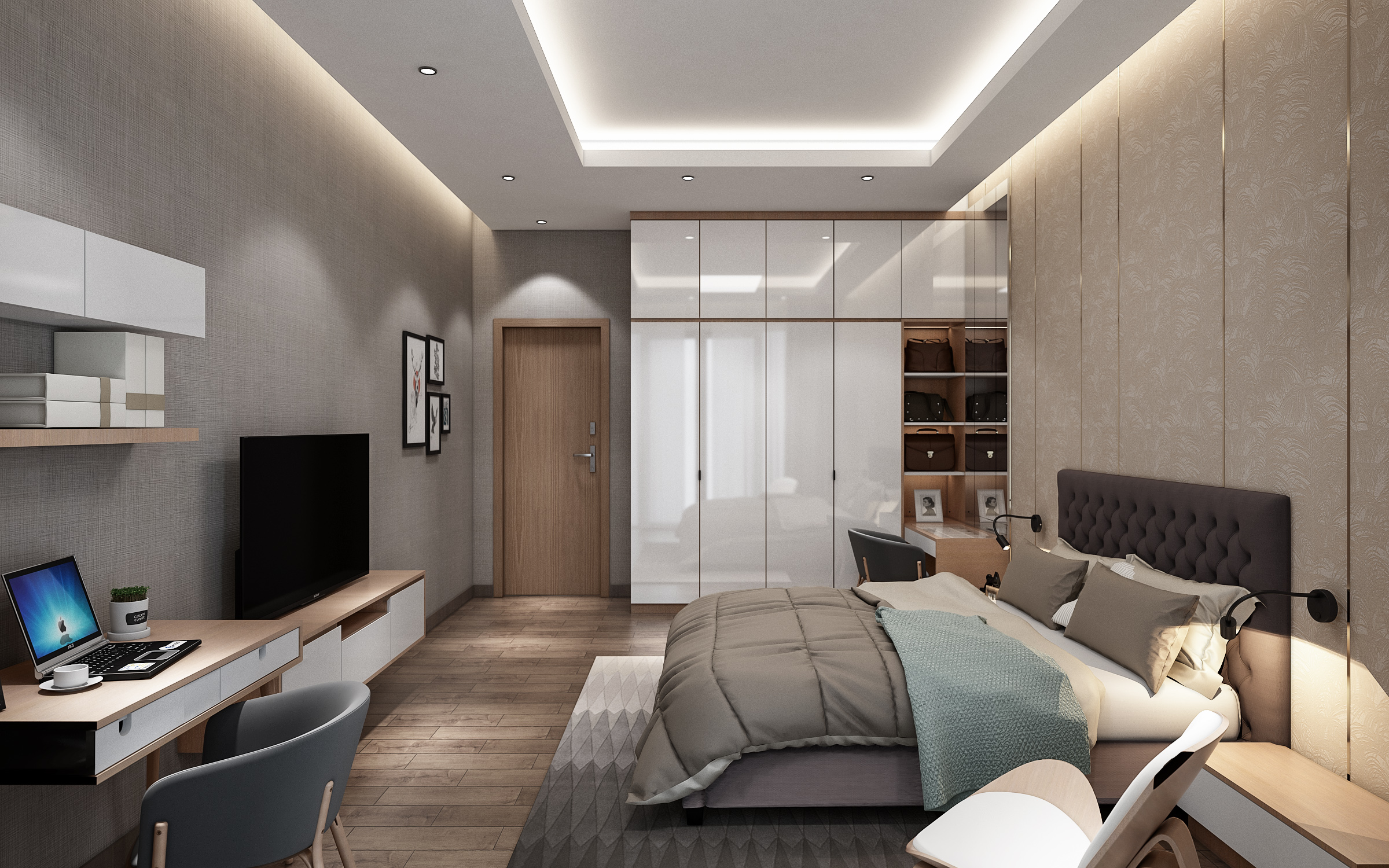 thiết kế và thi công phòng ngủ quân 1 thiết kế và thi công phòng ngủ quân 1