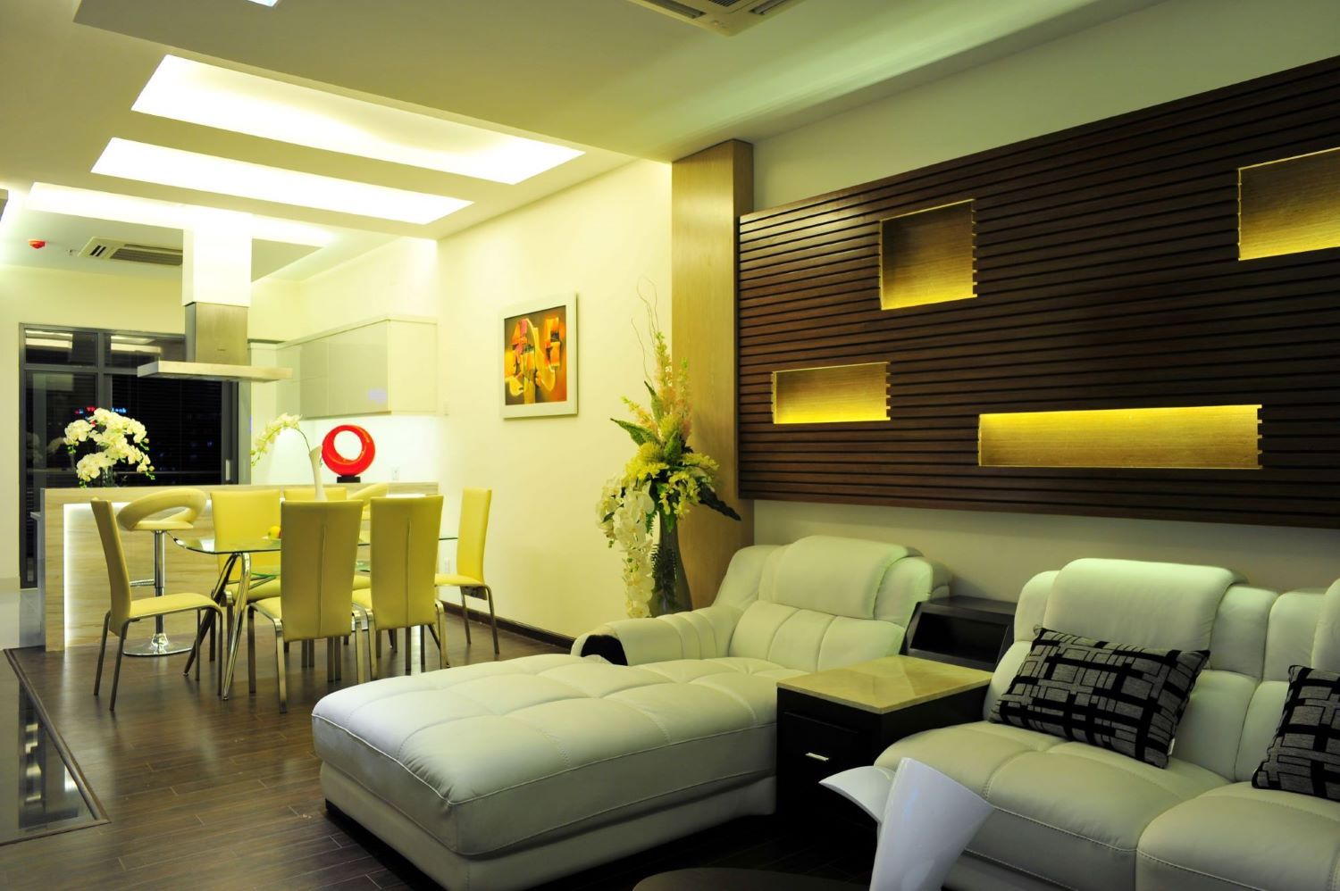 Thiết kế thi công căn hộ bởi Công ty Kiến Trúc Xanh Thiết kế thi công căn hộ bởi Công ty Kiến Trúc Xanh