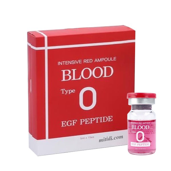 Huyết thanh tiểu cầu intensive red ampoule blood type o