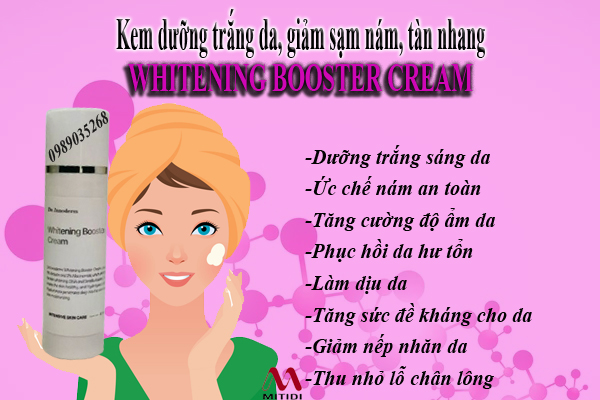 Kem dưỡng trắng da Dr Innoderm Whitening Booster Cream