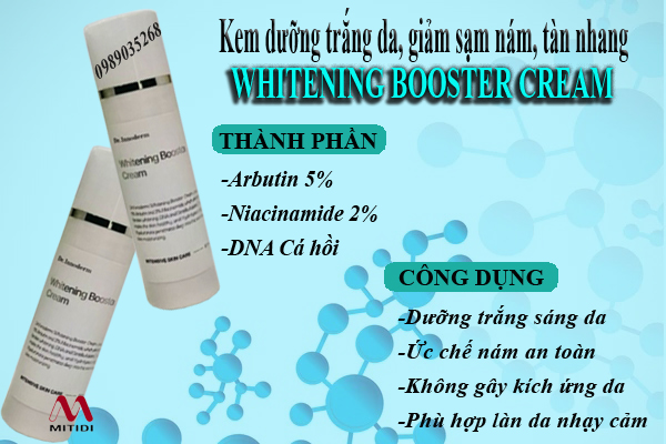 Kem dưỡng trắng da Dr Innoderm Whitening Booster Cream