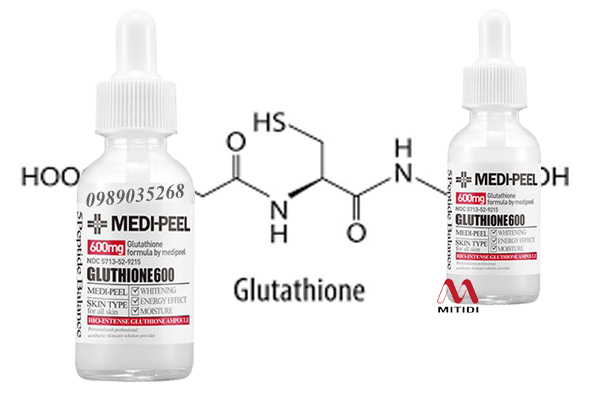 tinh chất dưỡng trắng da Medi Peel Bio Intense Gluthione 600 White Ampoule