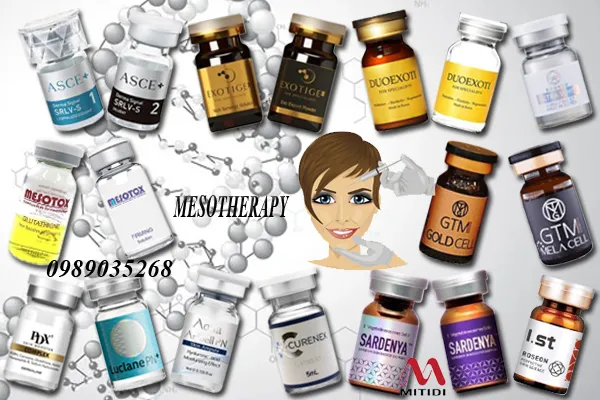 Tinh chất tiêm meso trẻ hóa làn da