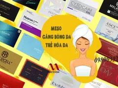 Tinh chất cấy meso căng bóng da sáng mịn màng