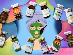 Chăm sóc da bong sau peel vi kim tảo biển