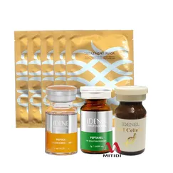 Combo Vi kim Peptaxel Idenel thải mụn mờ sẹo