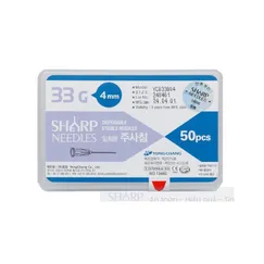 Đầu kim Meso 33G - 4mm Sharp Needle
