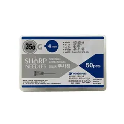 Đầu kim Meso 35G - 4mm Sharp Needle