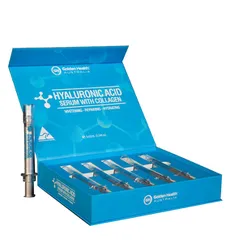 Tinh chất dưỡng ẩm Hyaluronic Acid Serum with Collagen Golden Health làm đẹp da