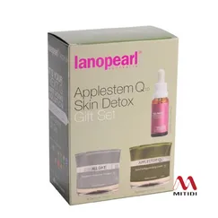 Bộ kem giải độc tố và tái tạo da Lanopearl Applestem Q10 Skin Detox Gift Set