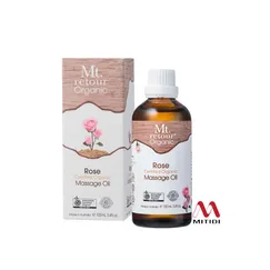 Dầu massage hoa hồng Rose Massage Oil Certified Organic Mt retour