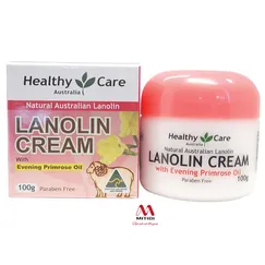 Kem cừu Healthy Care Lanolin Cream With Evening Primrose Oil