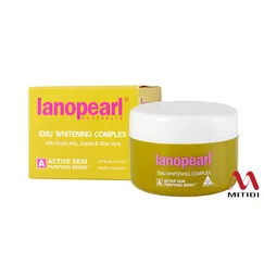 Kem trắng da Lanopearl Emu Whitening Complex tinh dầu đà điểu