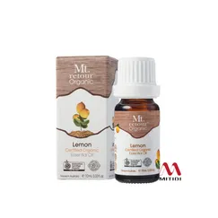 Tinh dầu chanh Lemon Certified Organic Essential Oil Mt retour