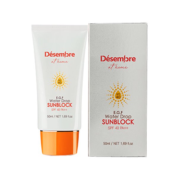 Kem chống nắng Desembre at home E.G.F Water Drop Sunblock SPF40