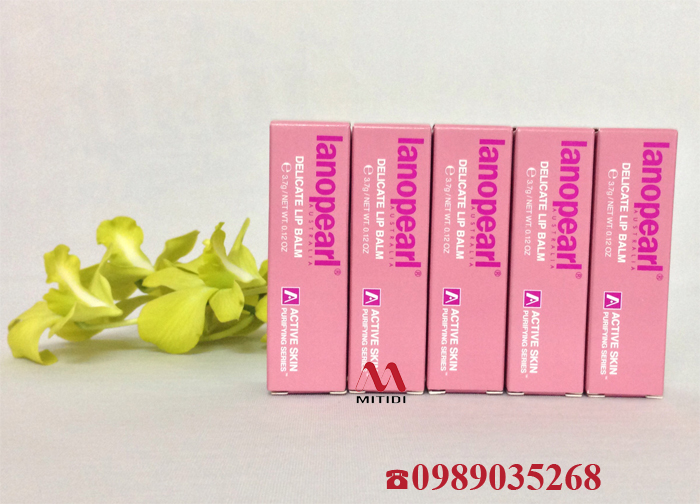 Son chống khô và nứt nẻ môi Rebirth Lanopearl - RB14 chính hãng giá rẻ