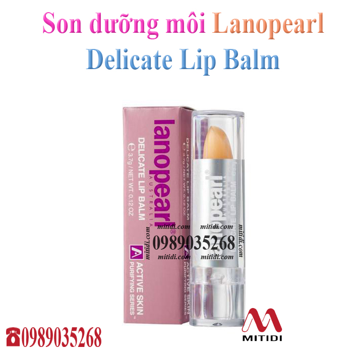 Son Dưỡng Môi Lanopearl Delicate Lip Balm Chính Hãng