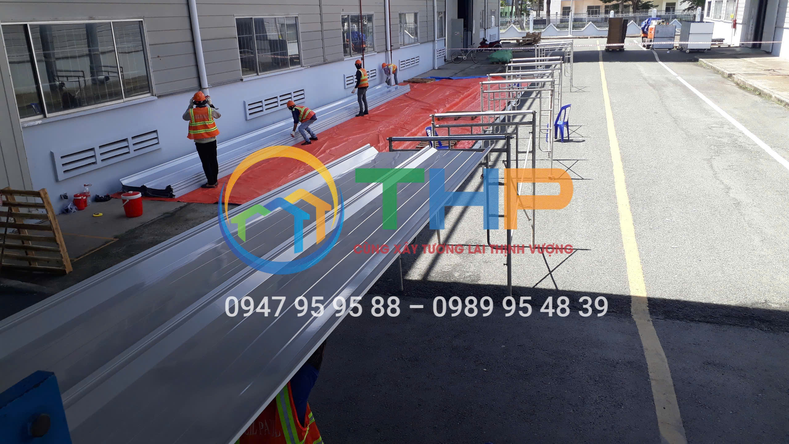 Tôn Seamlock (tôn seam) giá rẻ thay mái nhà xưởng