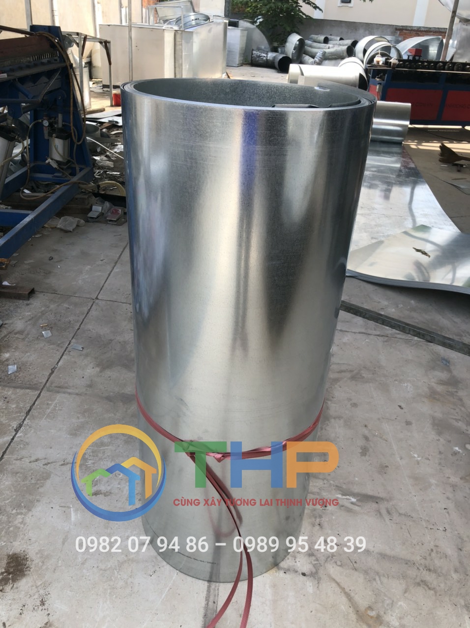 Cuộn thép dày mạ kẽm 4mm