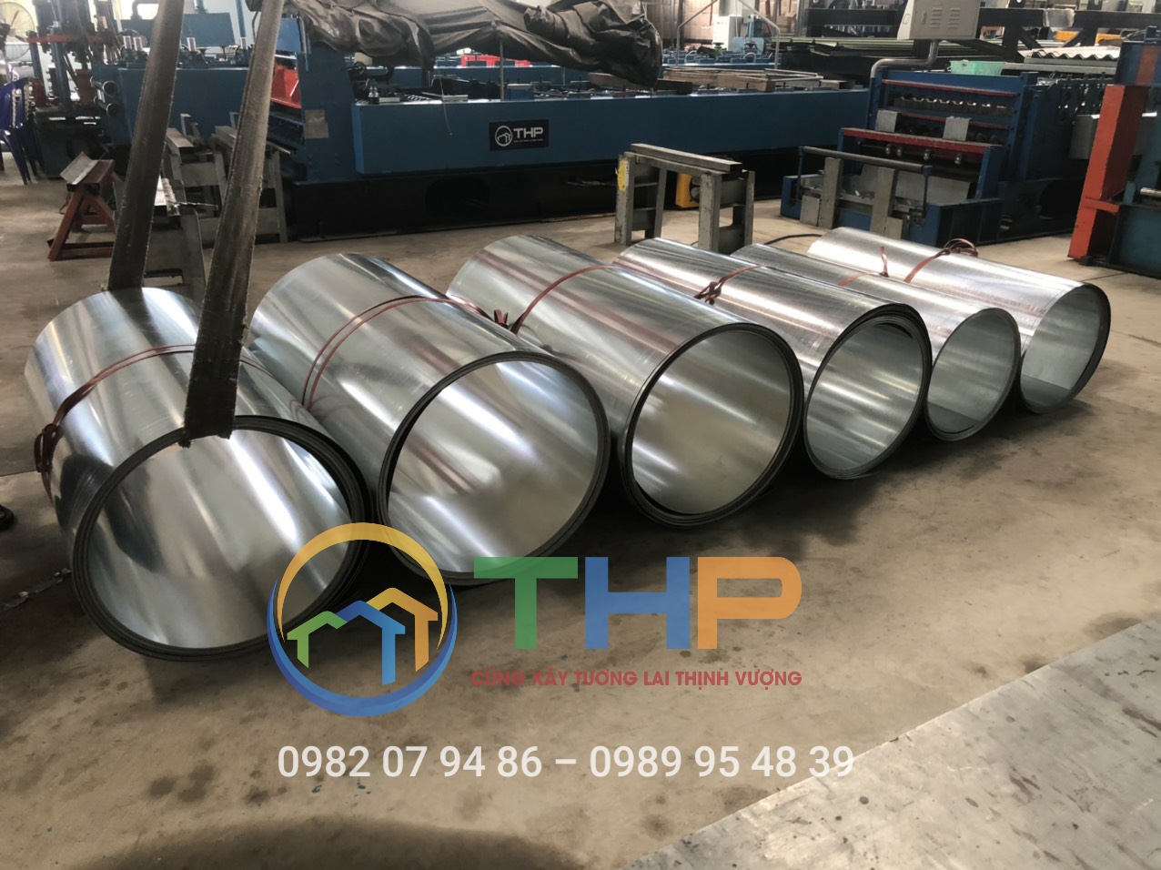 Cuộn thép dày mạ kẽm