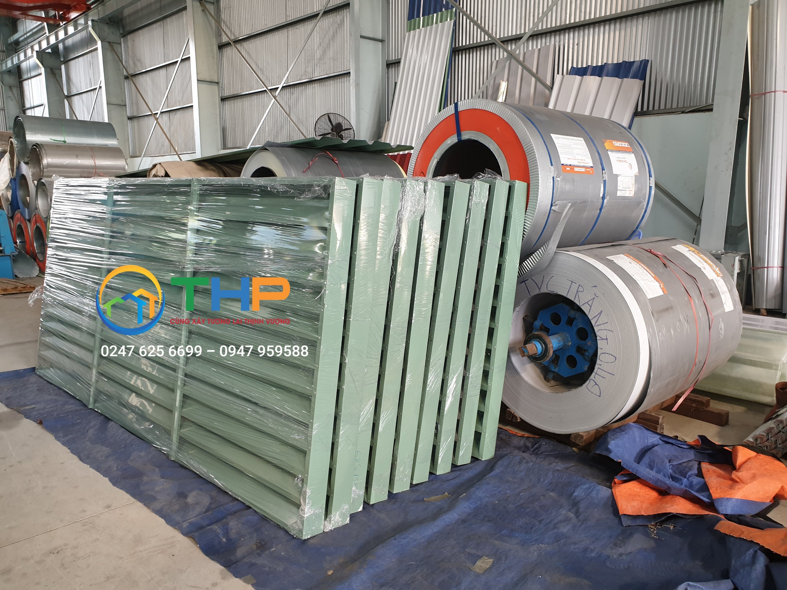 Lam gió cho nhà xưởng: Đa Dạng Kích Thước và Mẫu Mã đáp ứng mọi nhu cầu của khách