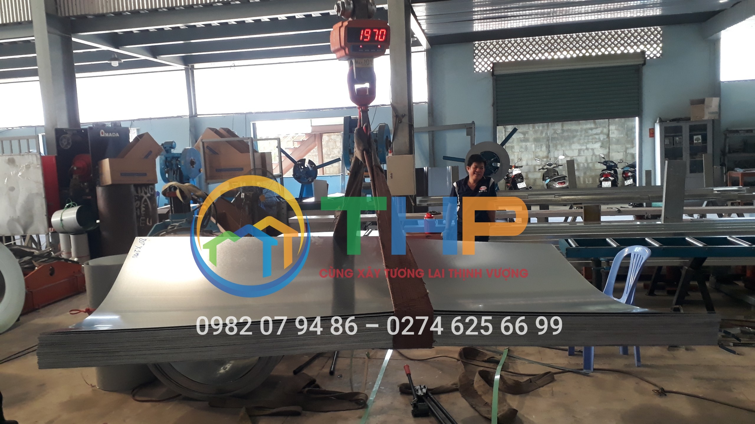 Tân Hồng Phúc là nhà cung cấp thép dày mạ kẽm khổ 1200mm