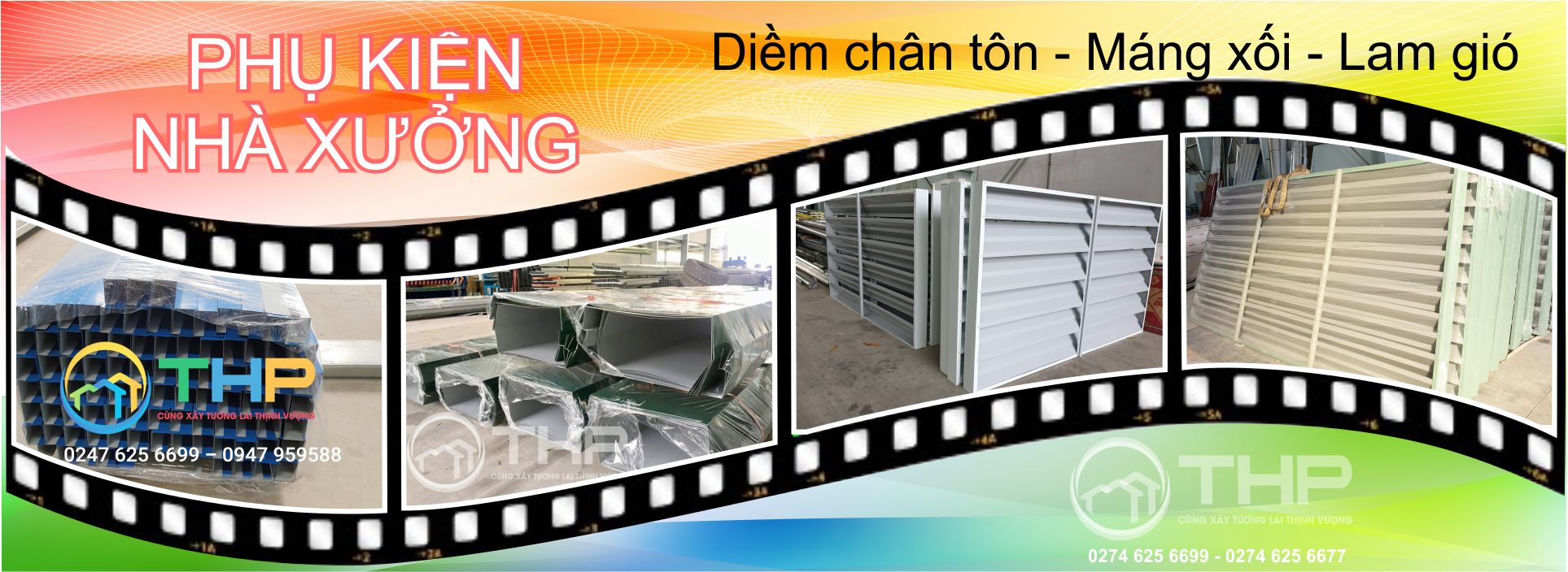 Phụ kiện nhà xưởng - Phụ kiện nhà tiền chế, nhà thép
