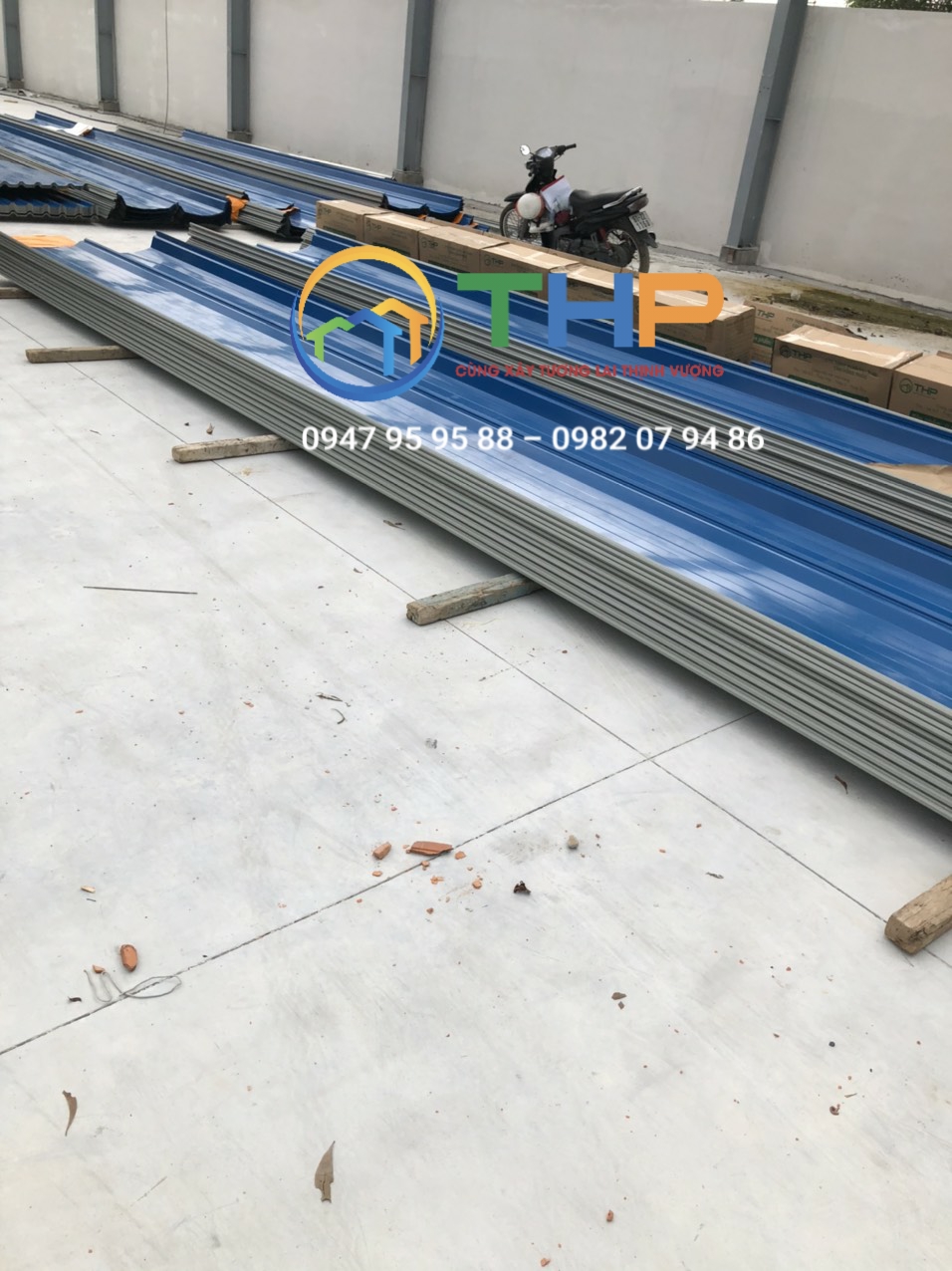 Tôn seamlock giúp thoát nước tốt giúp chống dột cho mái nhà