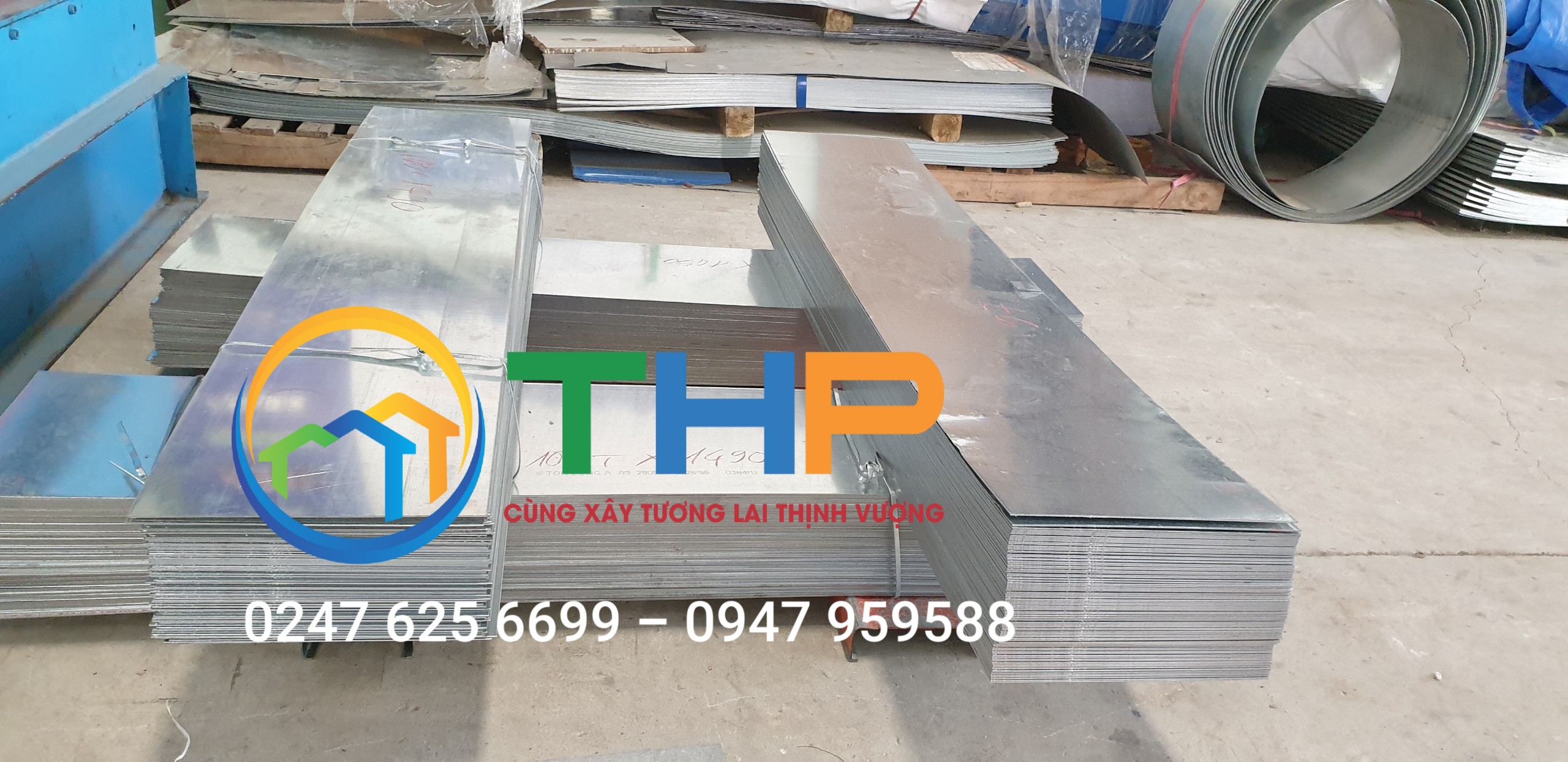 Thép dày mạ kẽm dùng trong xây dựng