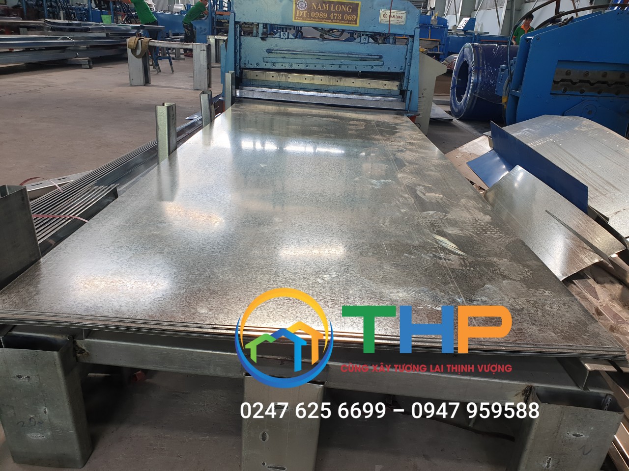 Công ty Tân Hồng Phúc chuyên cung cấp thép mạ kẽm với đầy đủ quy cách