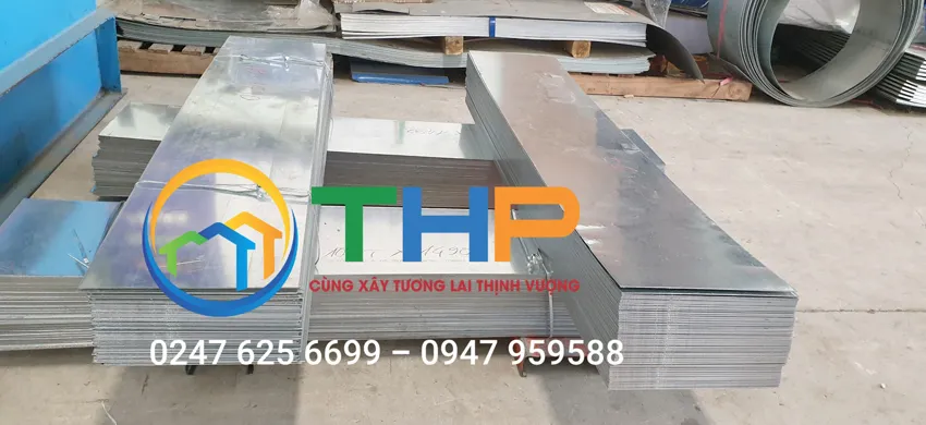 Các thông số kỹ thuật của thép tấm mạ kẽm