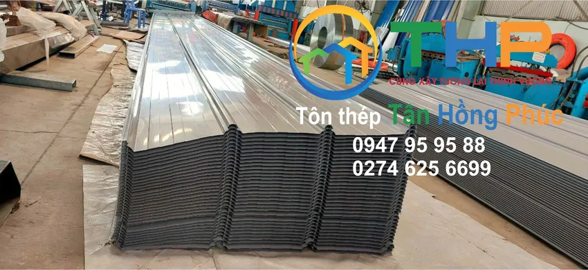 Tôn kliplock khổ hữu dụng 1000 tiết kiệm chi phí