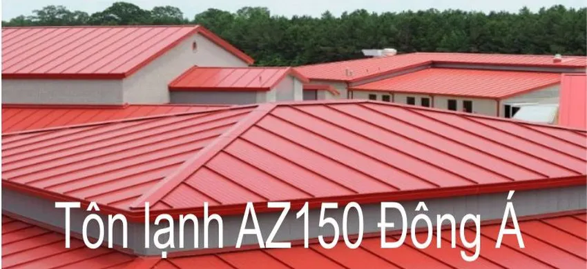 Quy cách sản phẩm tôn lạnh màu AZ150 Đông Á