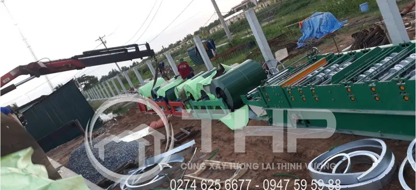Công trình tại khu công nghiệp Đông Nam
