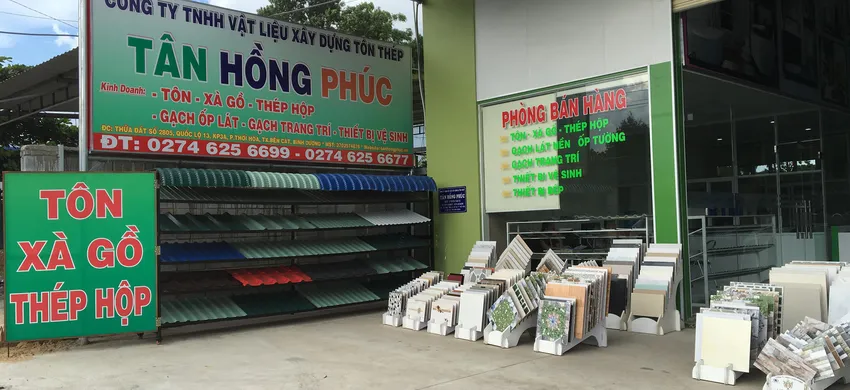 Công ty Vật liệu xây dựng Tôn thép Tân Hồng Phúc