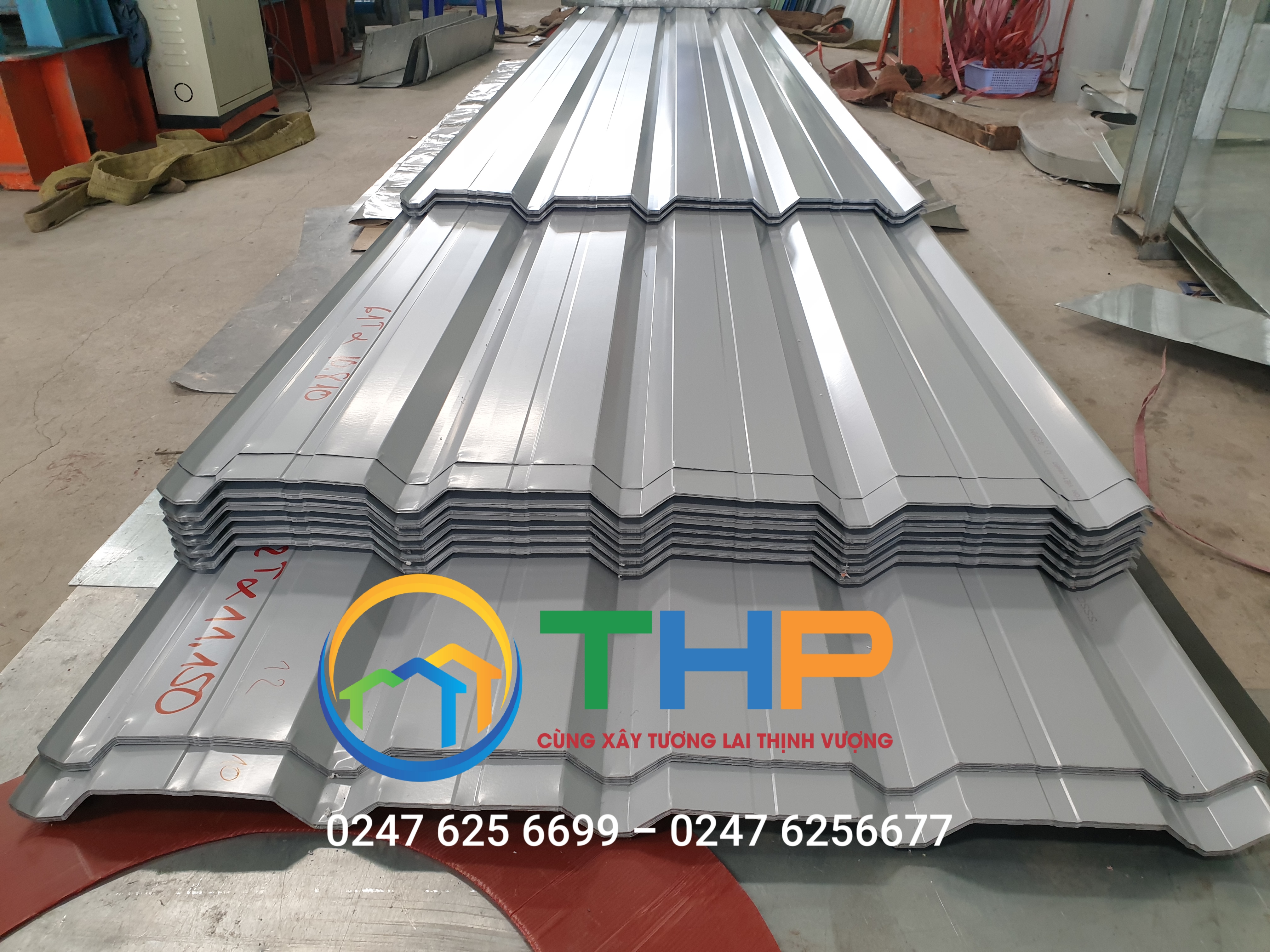 Tôn 5 sóng cho nhà xưởng