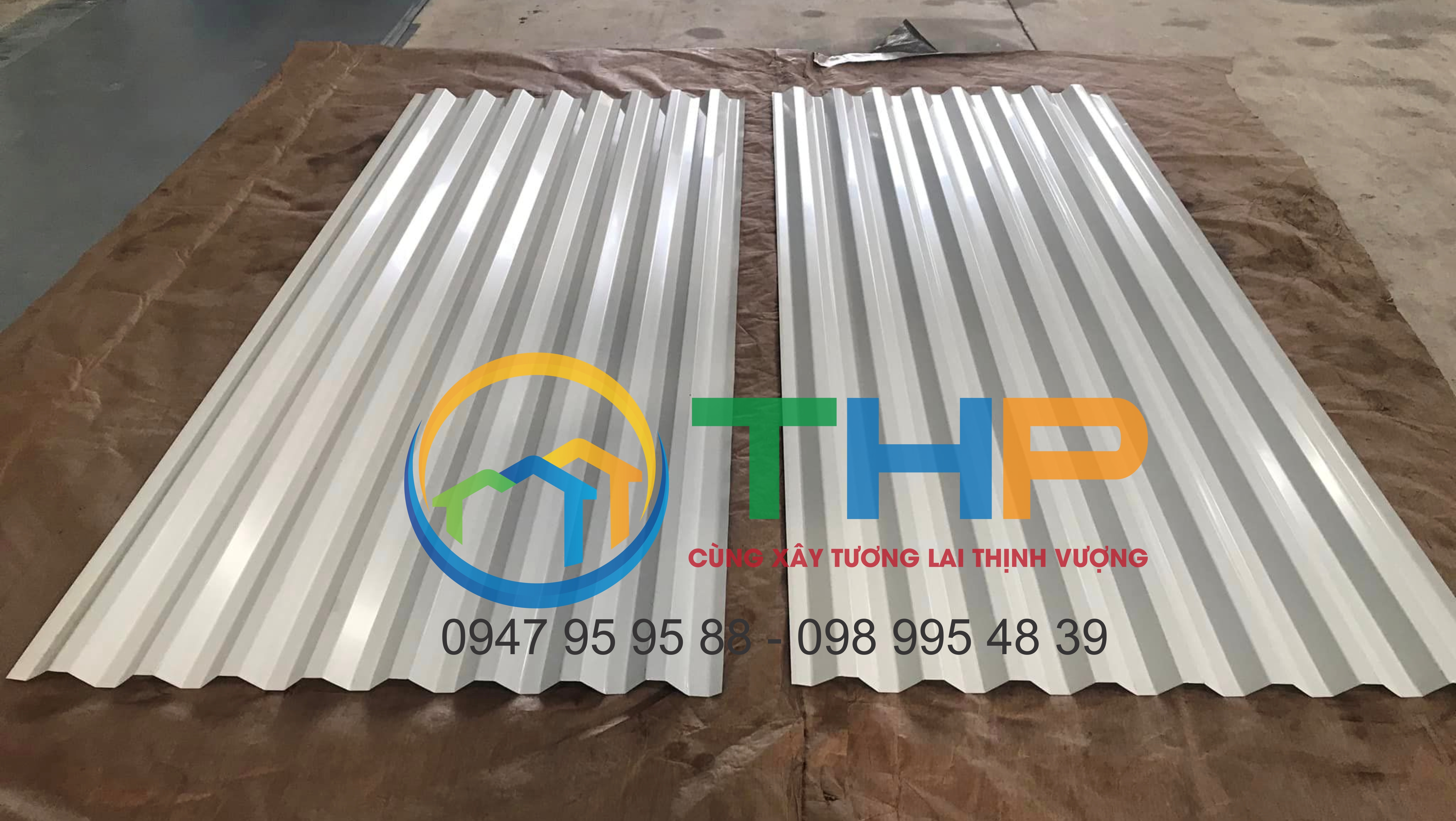 Tôn 8 sóng vuông thiết kế phù hợp cho nhà xưởng và nhà dân