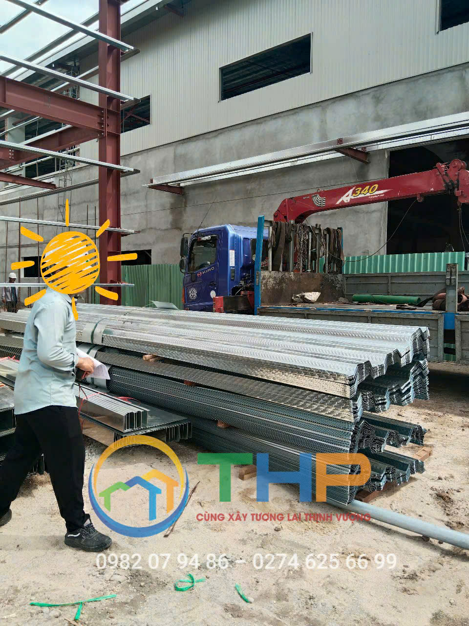 Tôn sàn deck (tôn sóng sàn) là giải pháp lý tưởng cho các công trình kết cấu thép hiện đại Tôn sàn deck (tôn sóng sàn) là giải pháp lý tưởng cho các công trình kết cấu thép hiện đại