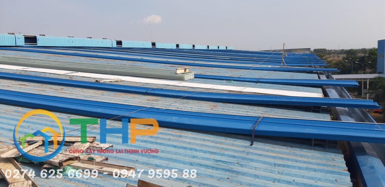 Tôn Seam phù hợp cho mái nhà có độ dốc thấp