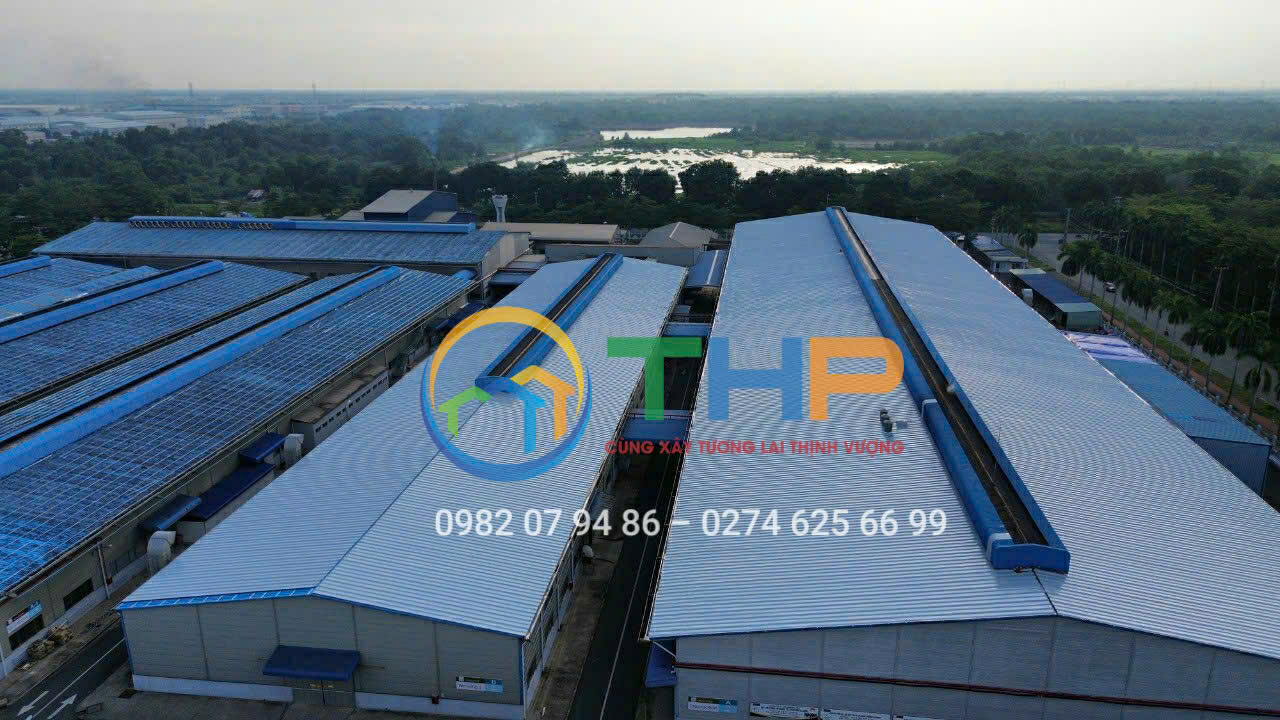 Tôn Seamlock thích hợp để lợp mái nhà xưởng - nhà tiền chế