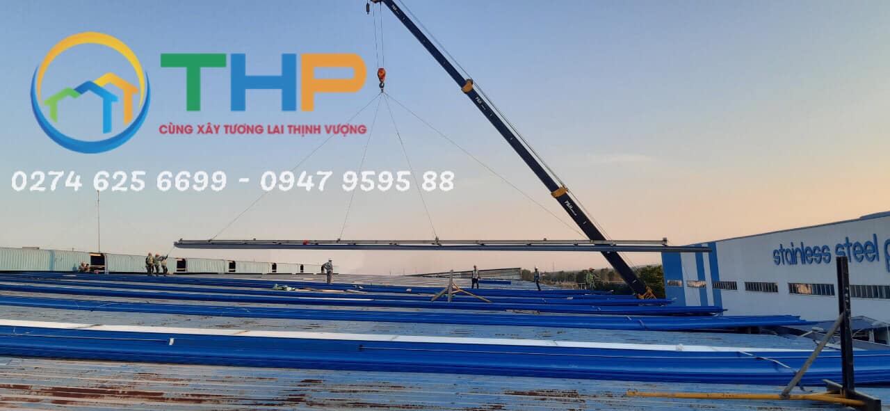 Tôn Seam thay cho mái nhà cũ