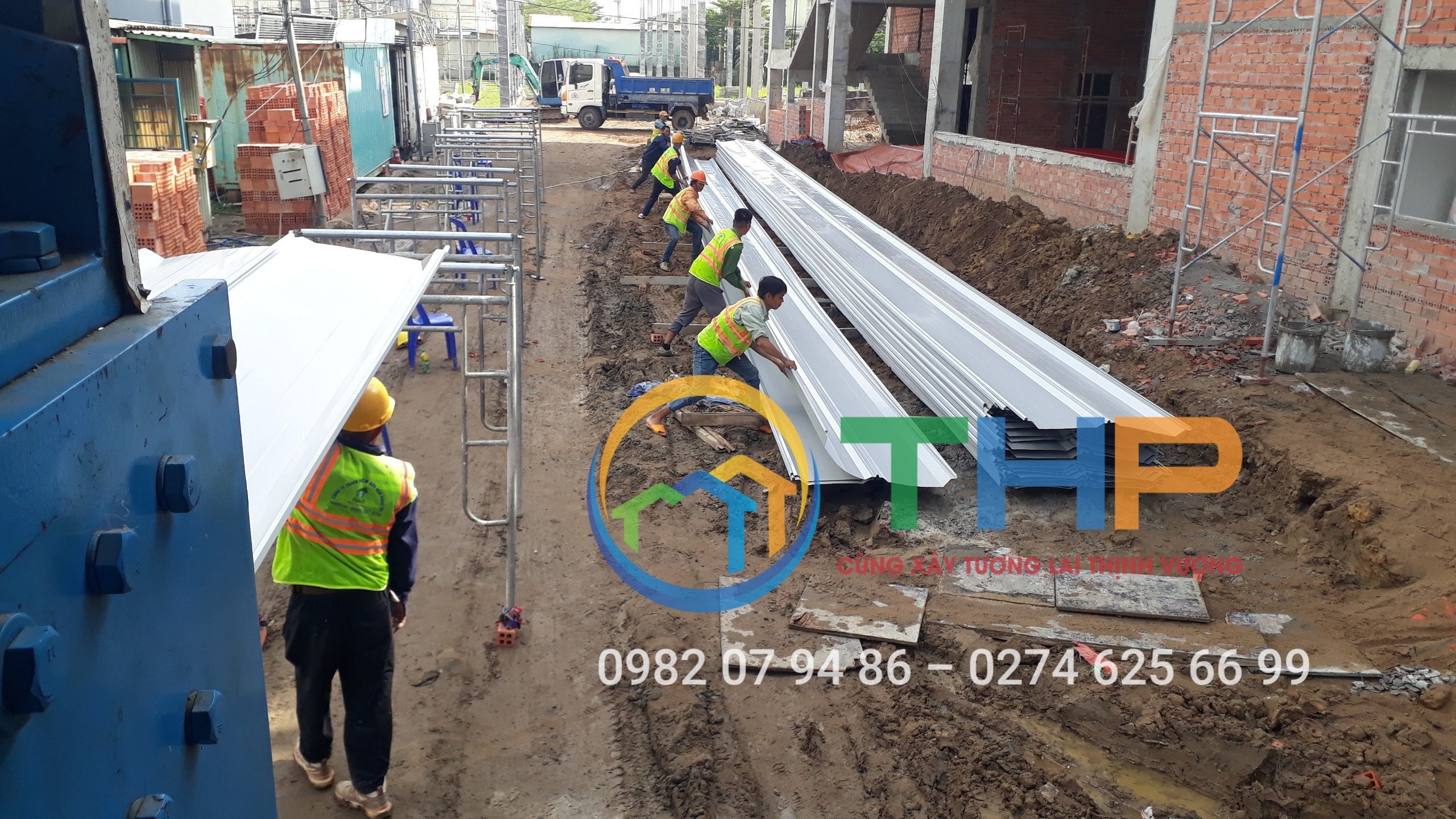 Tôn seamlock khổ hữu dụng 1035mm - 1040mm