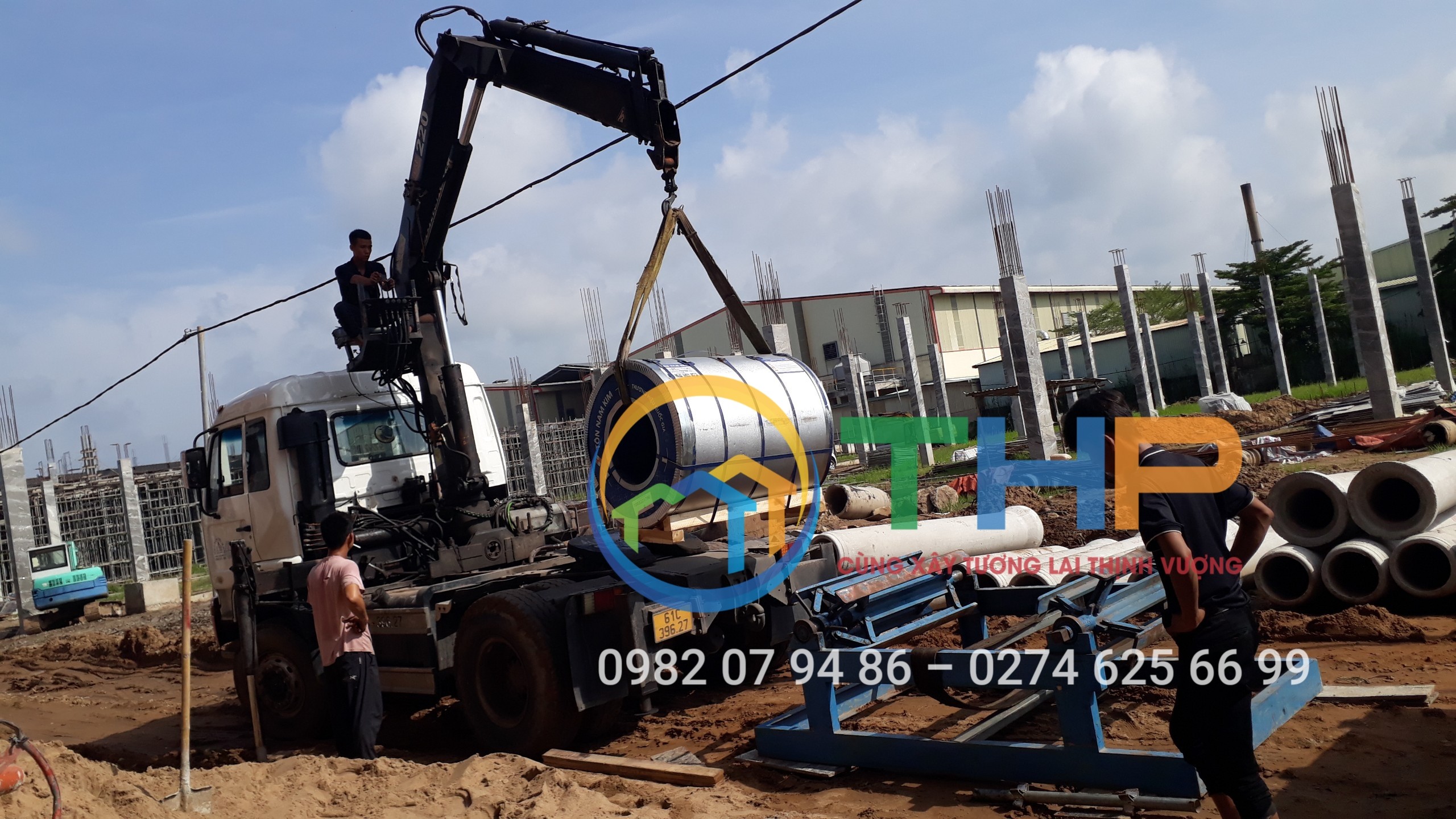 Cán tôn seamlock tại công trình với khổ tôn 1035mm là giải pháp tối ưu