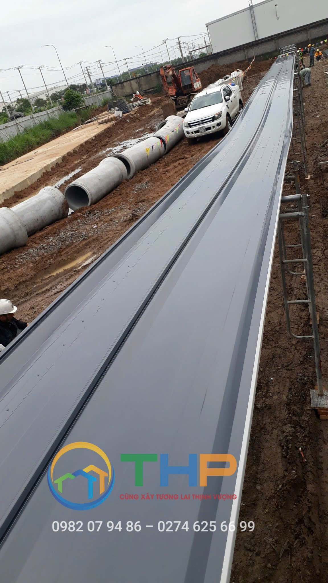 Tôn Seamlock không dùng vít dùng lợp mái nhà xưởng Tôn Seamlock không dùng vít dùng lợp mái nhà xưởng