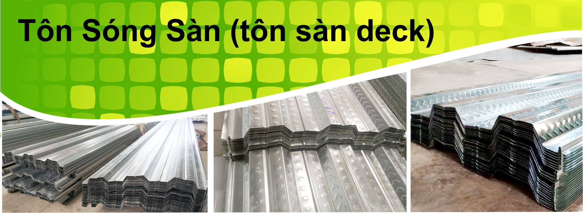 Tôn sóng sàn, tôn sàn deck