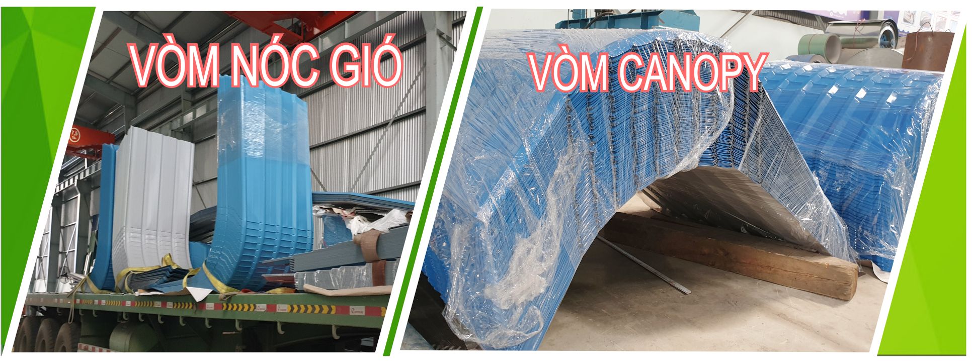 tôn vòm nóc gió, tôn vòm canopy
