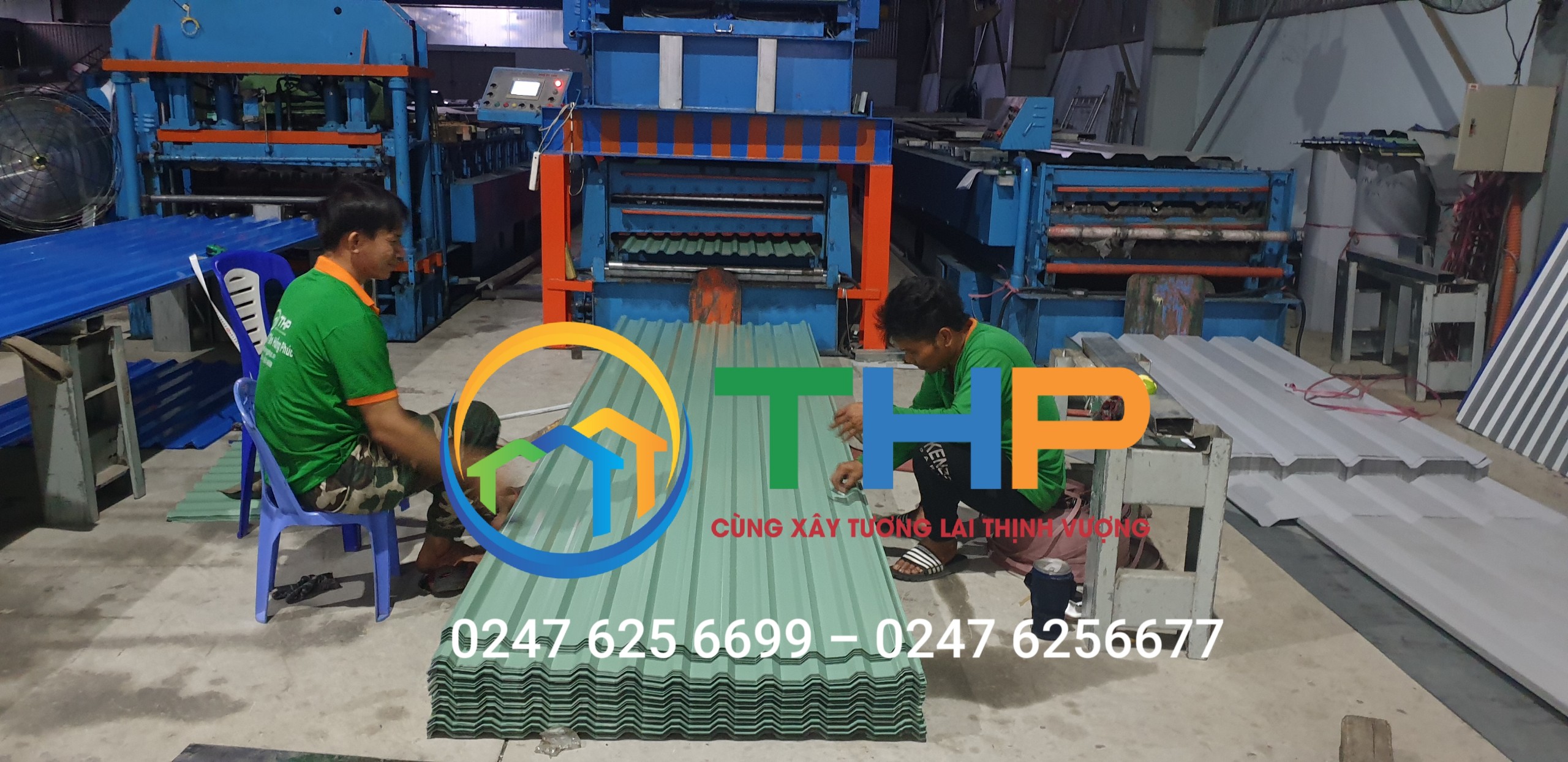 Trọng lượng của mái tôn