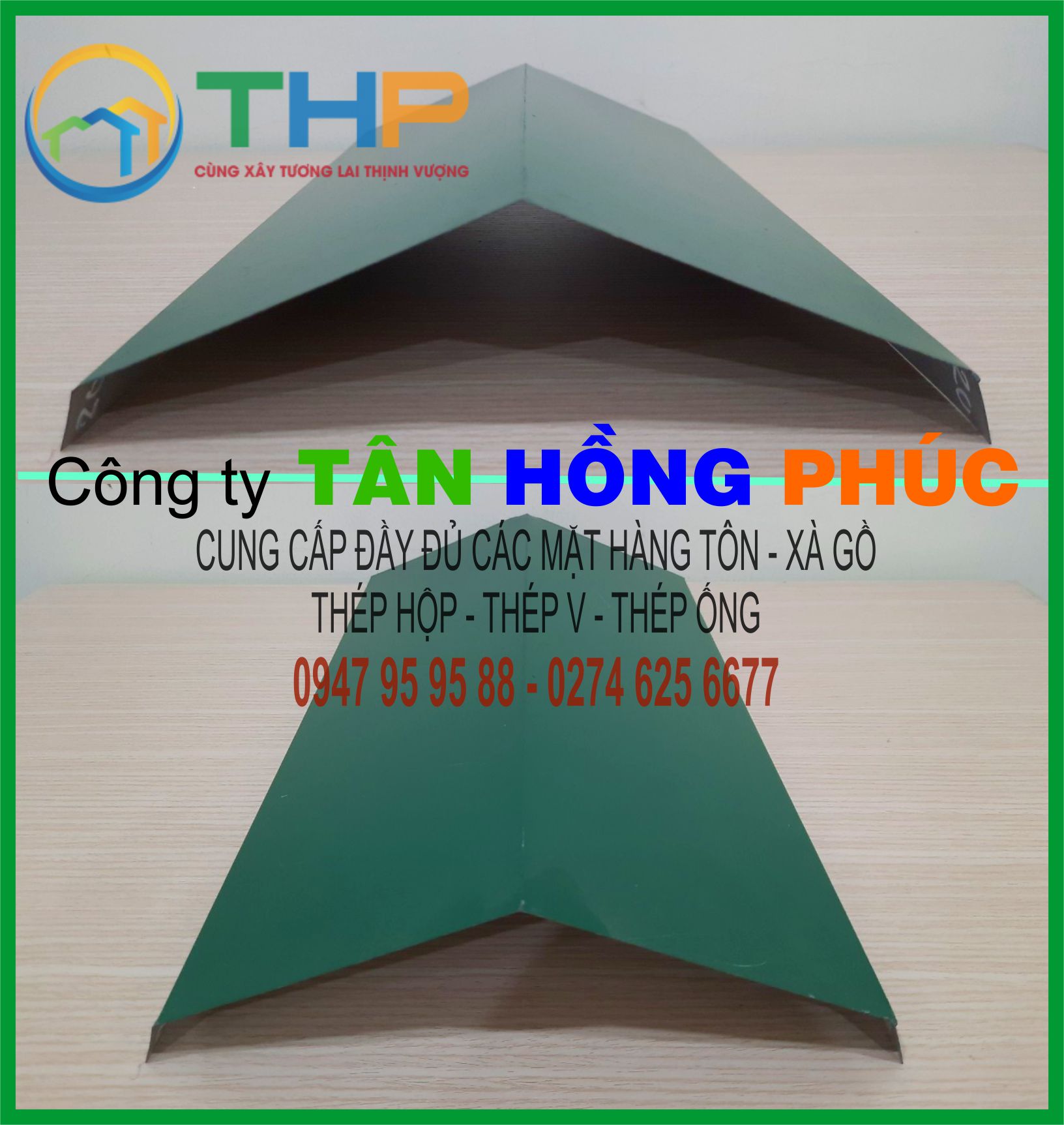 úp nóc cho nhà tiền chế