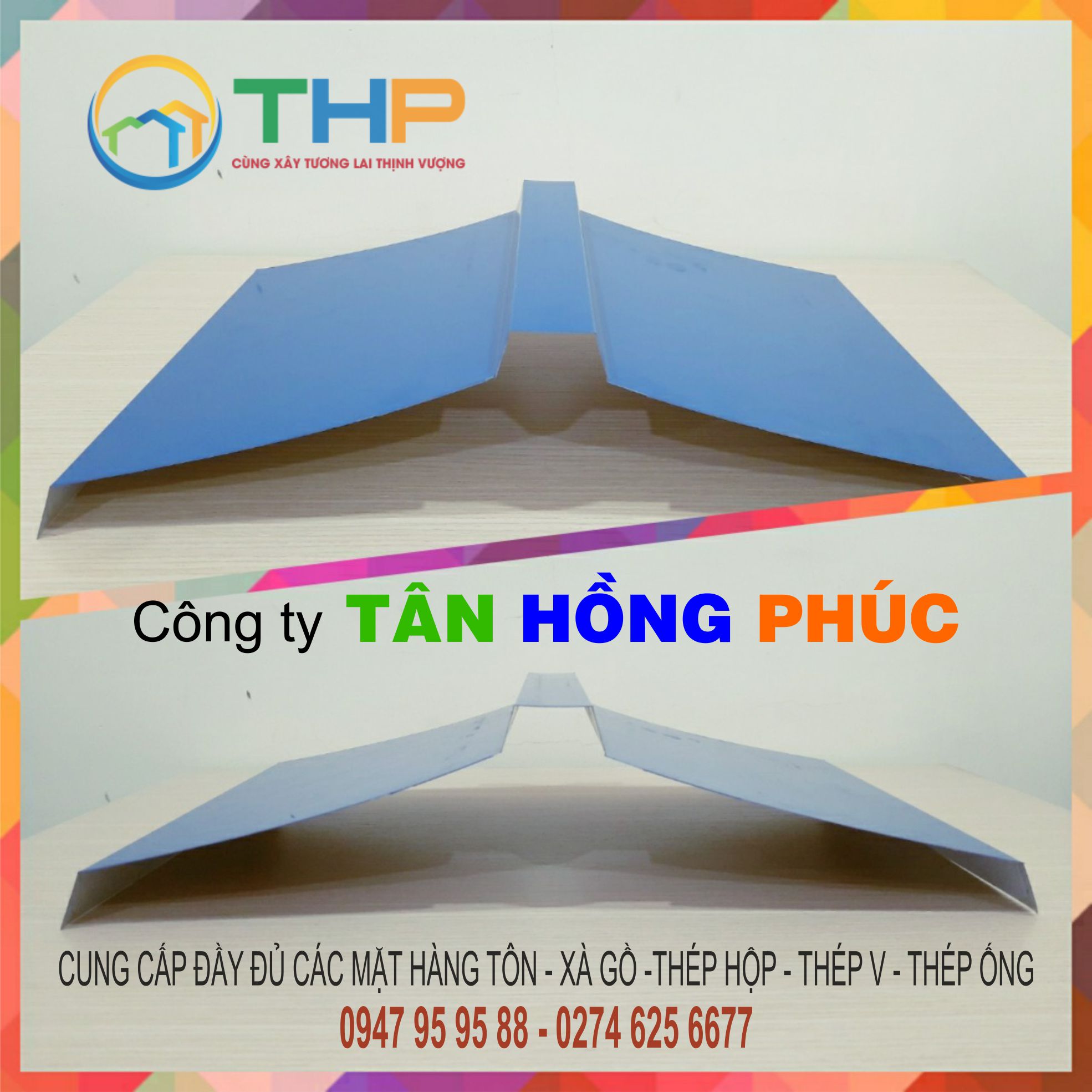 các kiểu úp nóc tôn